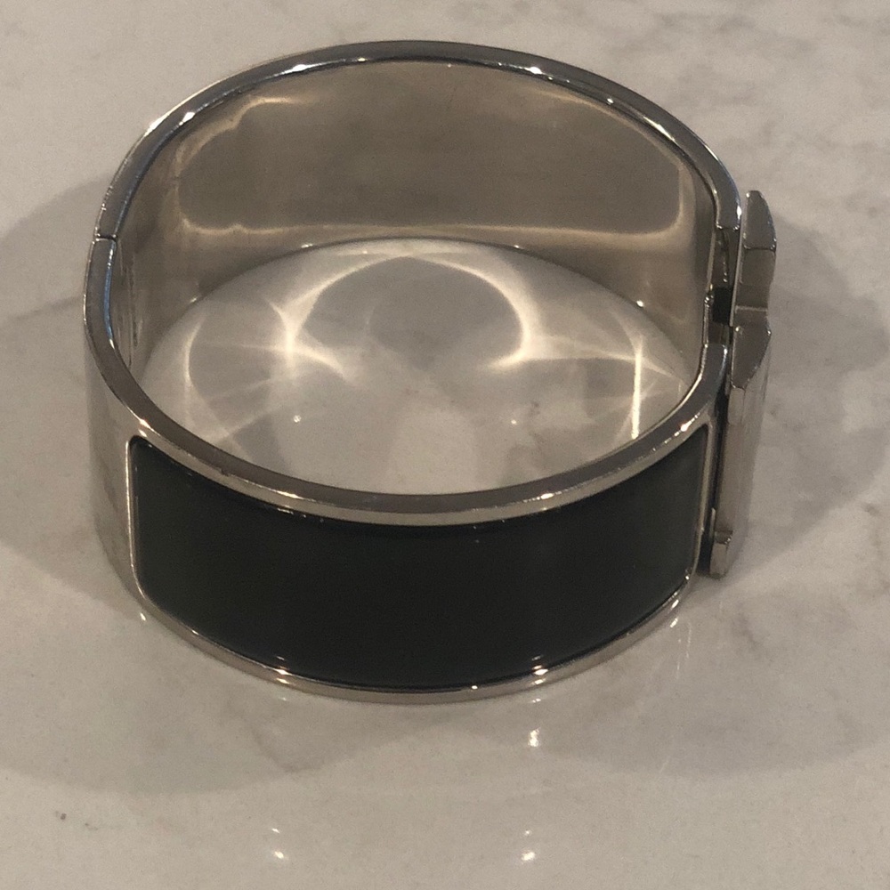 Authentic Hermès Clic Clac H Bracelet, Noir - Picture 5 of 7